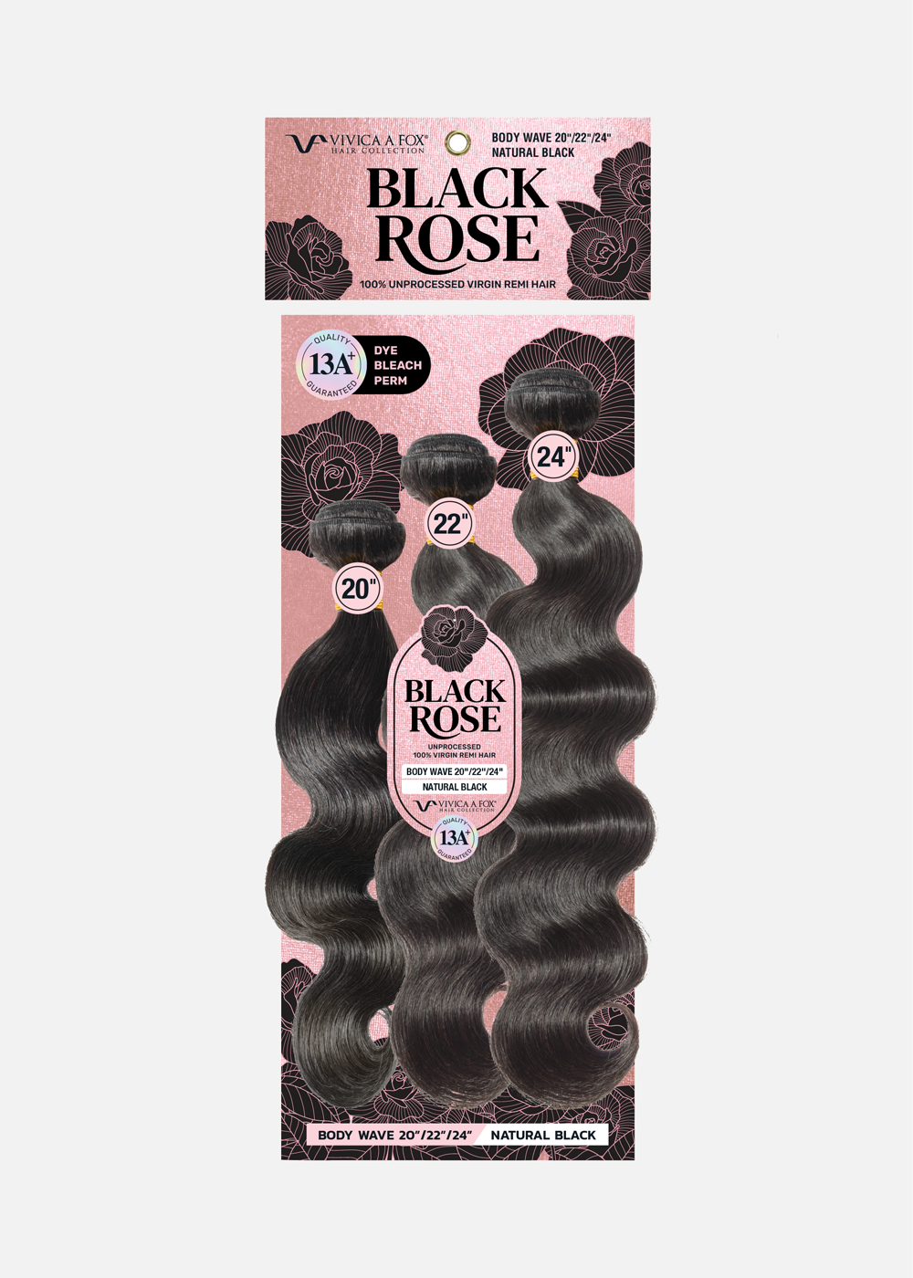 BLACK ROSE Body Wave 3pcs Bundle Hair