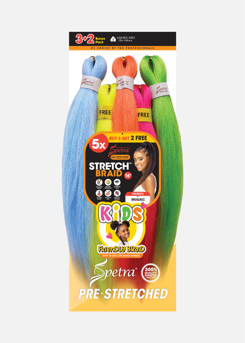 16″ Strech Braid 5pc