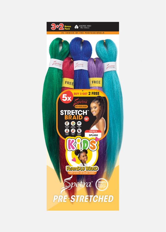 BOX DEAL: 16″ Strech Braid 5X (50 packs/box)