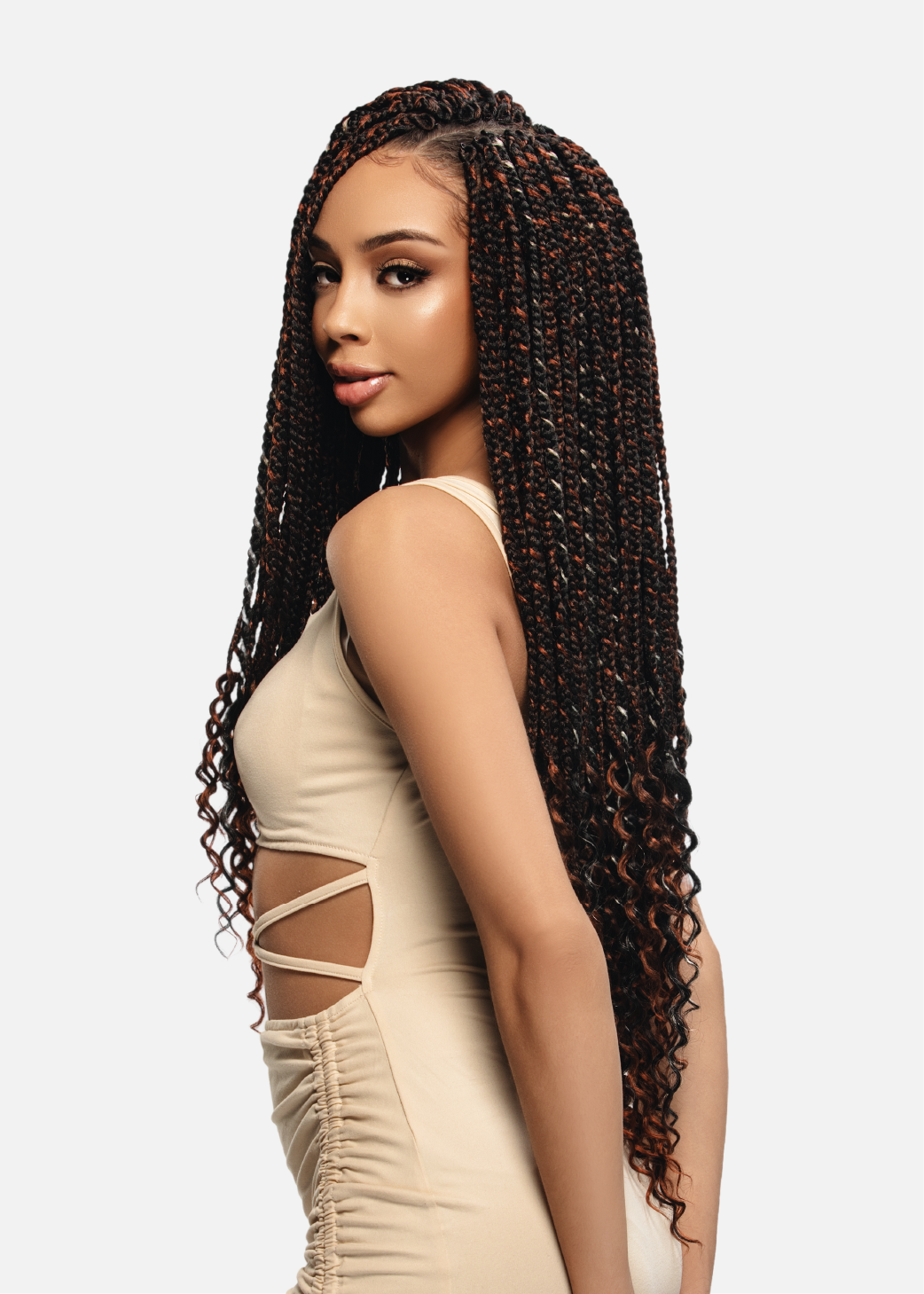 3X Tornado Goddess Box Braid 24″