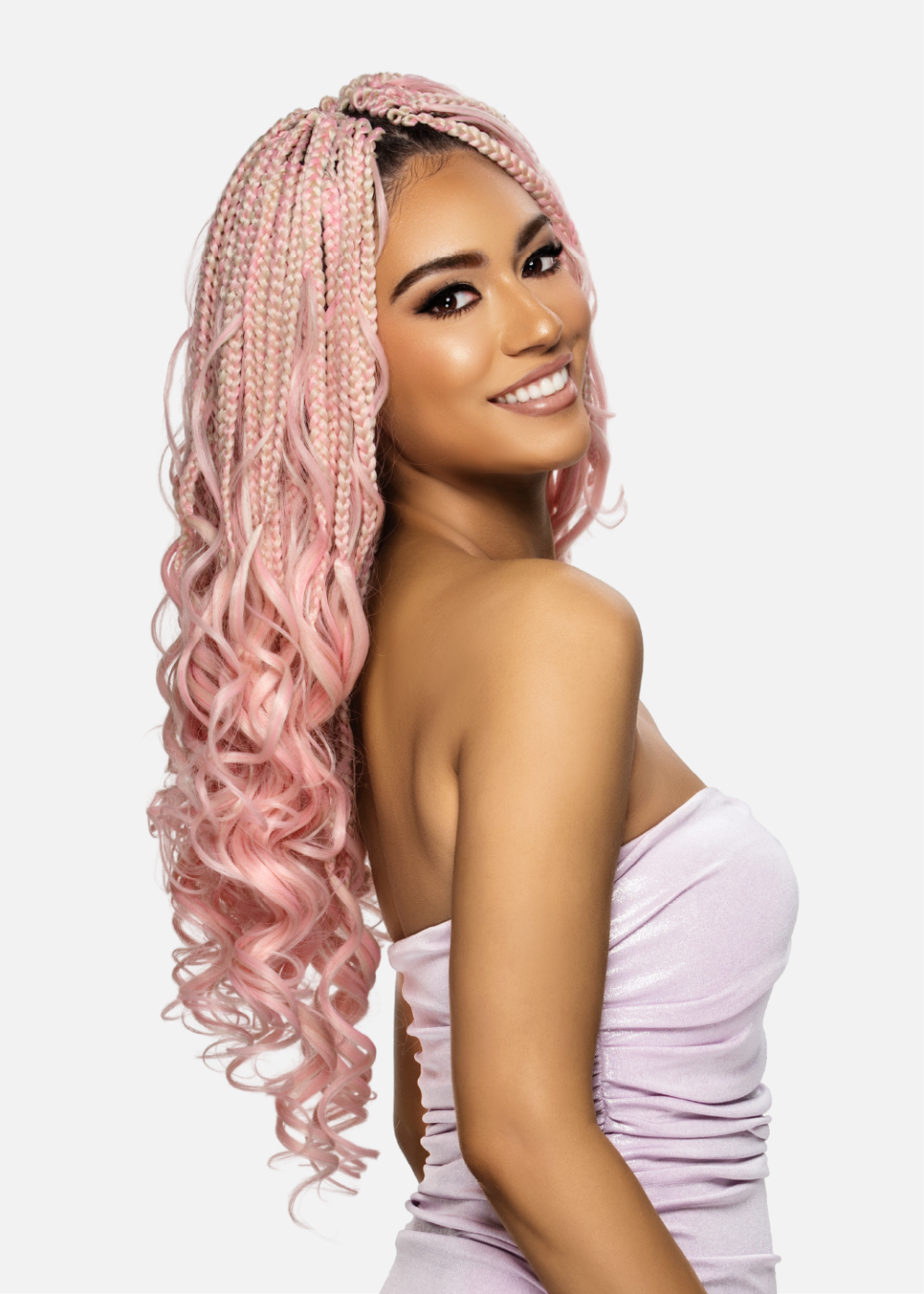 3X BOHO French Curl Box Braid 18”