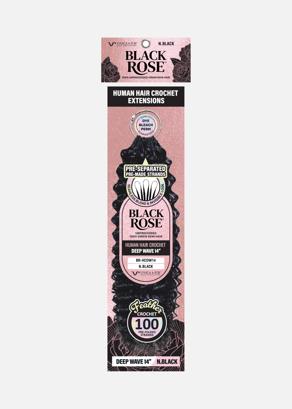 BLACK ROSE HH Crochet- Deep Wave
