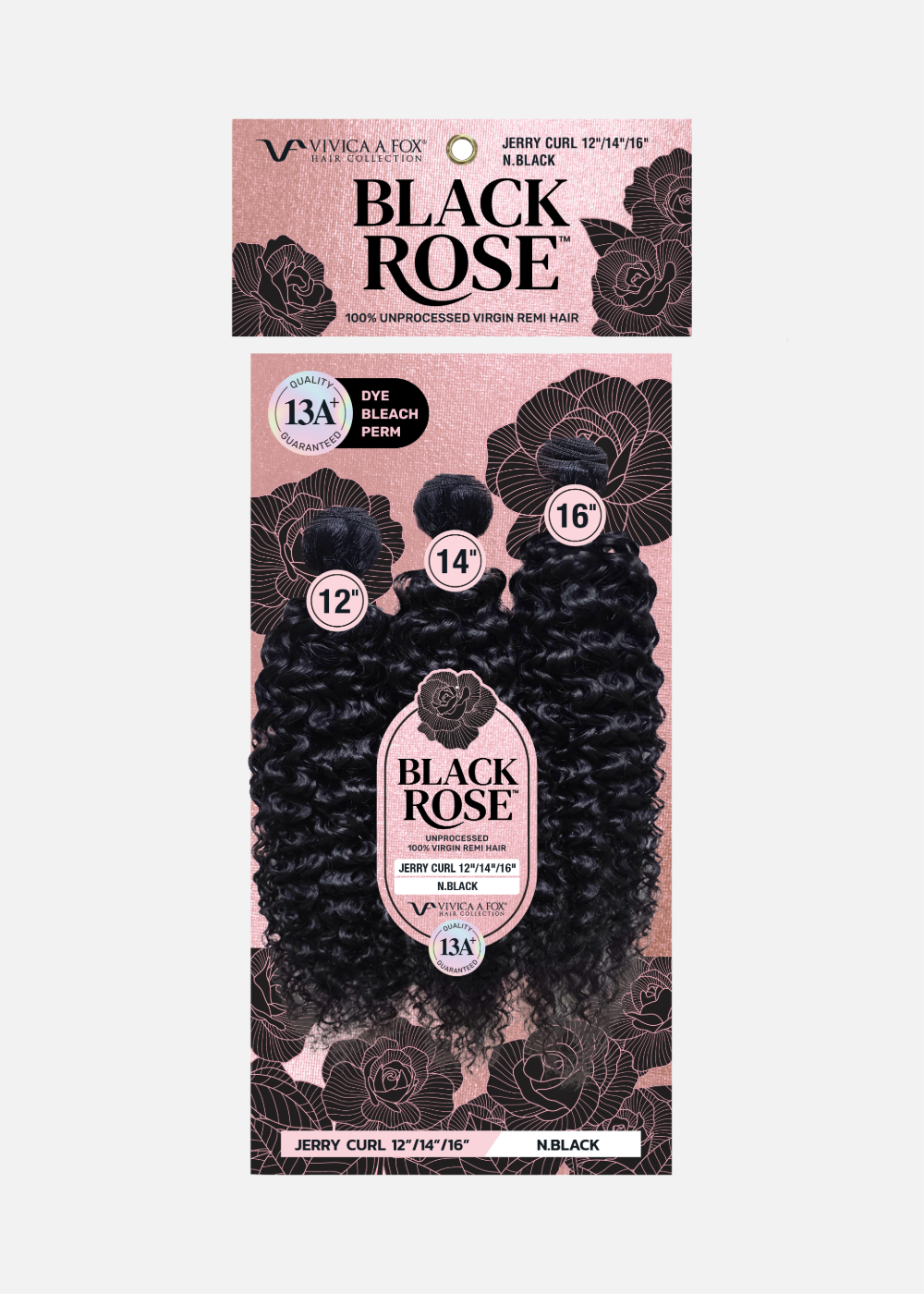 BLACK ROSE 3pcs- Deep Wave