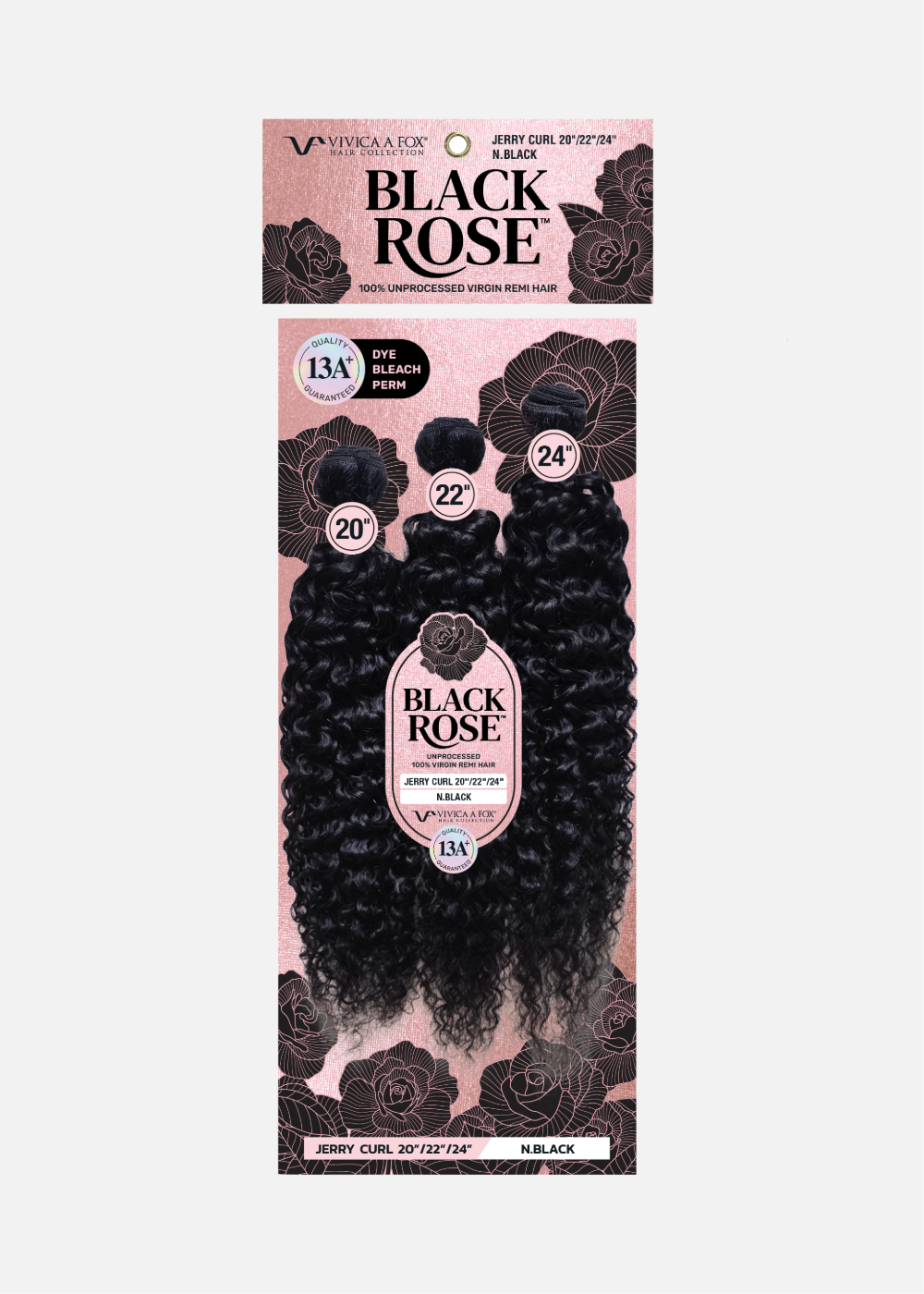 BLACK ROSE 3pcs- Deep Wave