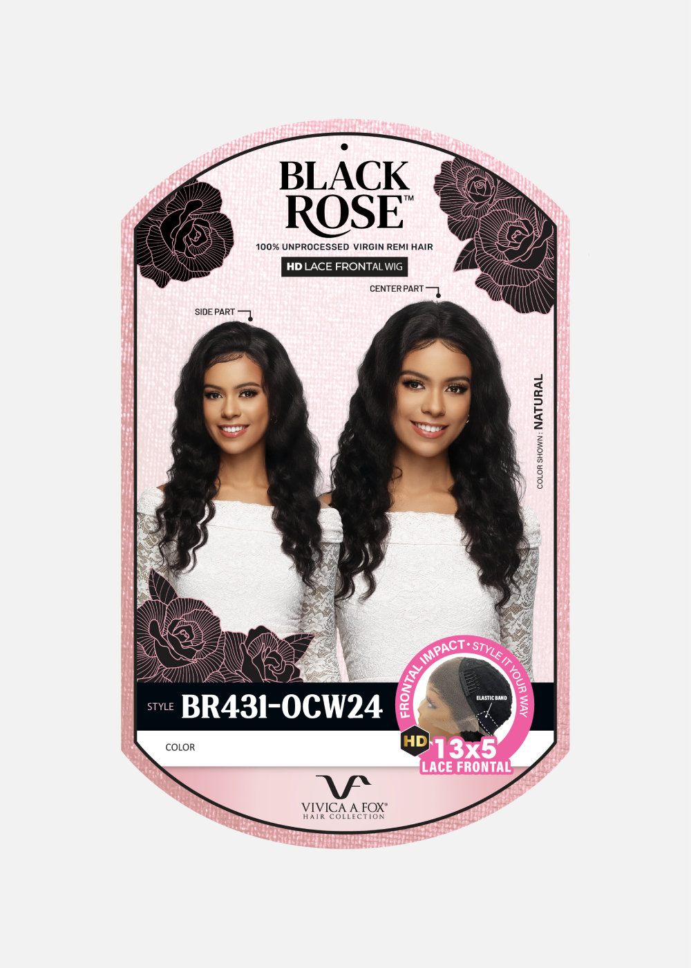 BLACK ROSE Ocean Wave 24"