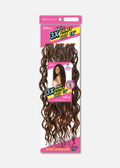 3X CURLY BOHO BOX BRAID 18”