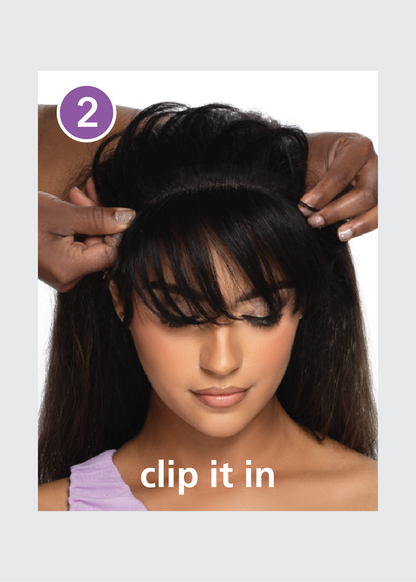 Imperial 6X1 HD Lace Bang Pieces