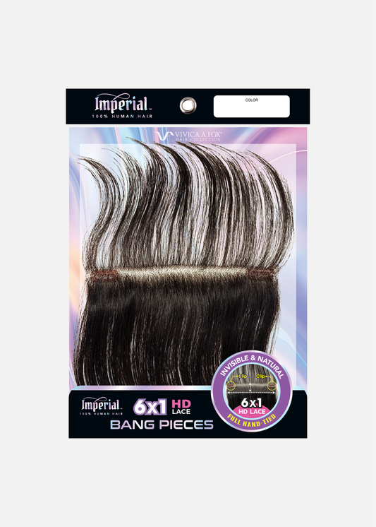 Imperial 6X1 HD Lace Bang Pieces
