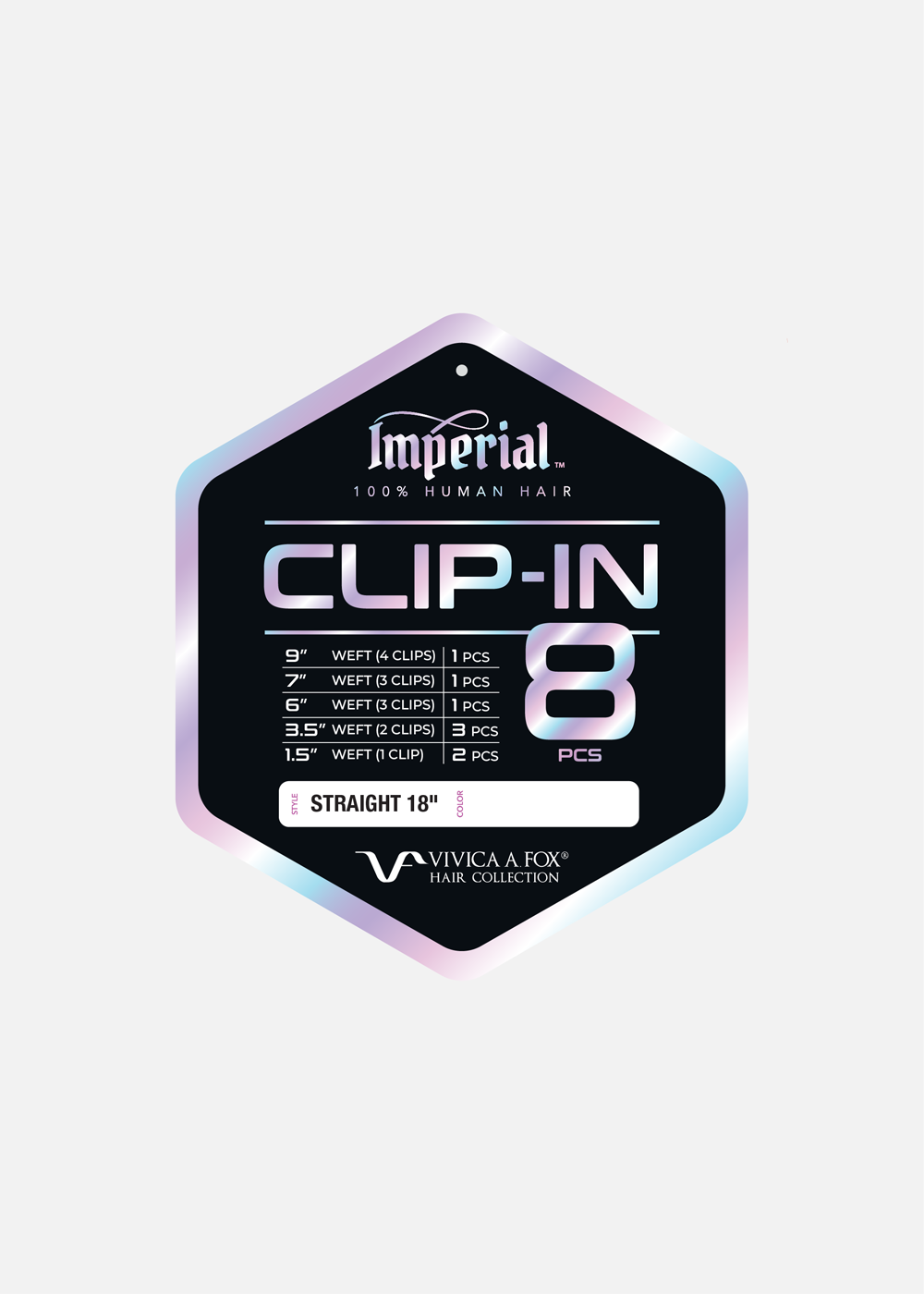 IMPERIAL CLIP-IN 8PCS