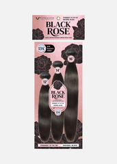 BLACK ROSE Straight 3pcs Bundle Hair