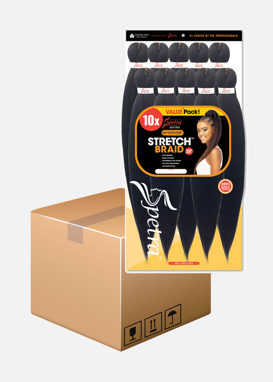 BOX DEAL: 26" Stretch Braid 10X (20 packs/box)