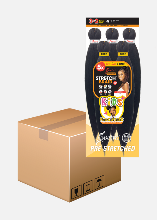 BOX DEAL: 16″ Strech Braid 5X (50 packs/box)